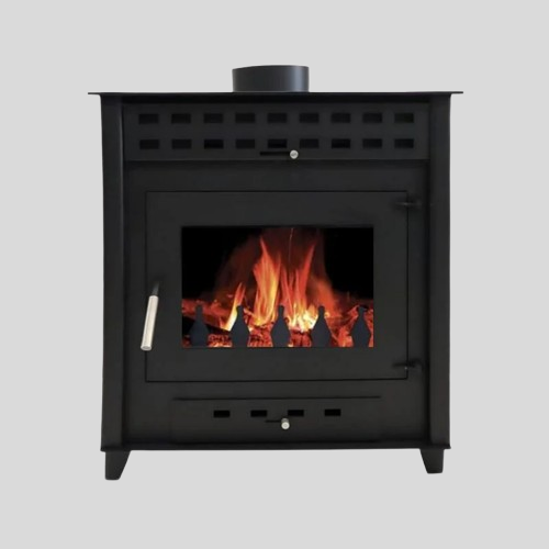 LUNA HOLZOFEN 9 Holzscheite 50CM – Schwarz