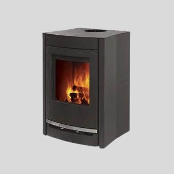 GEMMA HOLZOFEN 5 SCHEITE 25CM – Schwarz