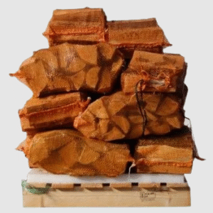 15 Säcke 100 % trockenes Birkenholz à 8 kg – 25 cm