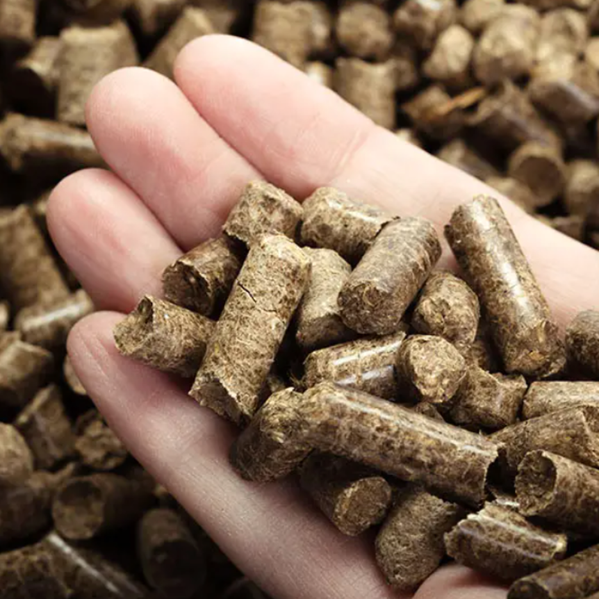 Erneuerbare Energie Biomassepellets Hocheffizienter Holzbrennstoff für Zentralheizungsherde Ofenkessel mit niedrigem Aschegehalt Großhandelsversorgung